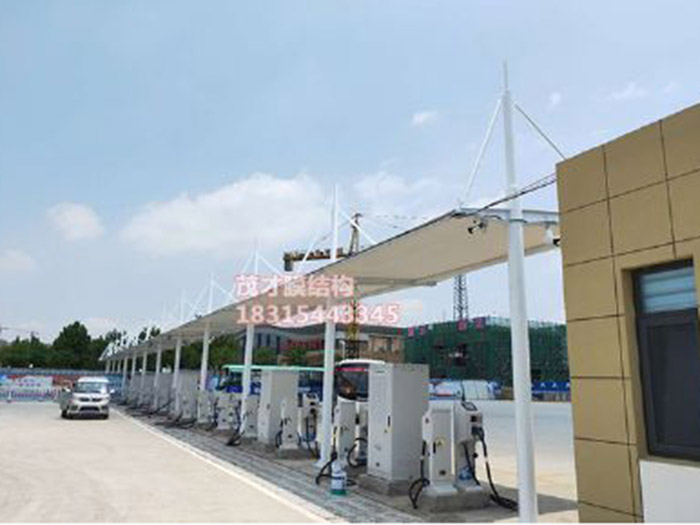 充電柱車(chē)棚
